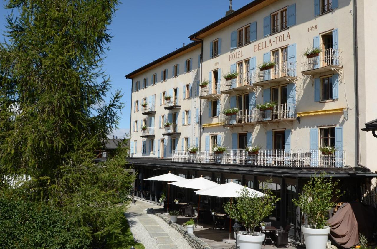 Hotel Bella Tola & Spa Saint-Luc Exteriör bild